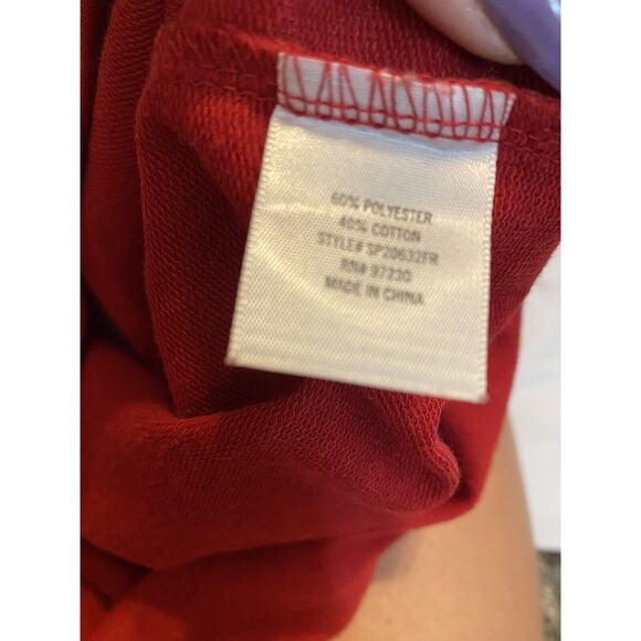 Vintage Francesca's Sequin Changeable Cocktails Christmas Long Sleeve SM Top - Picture 8 of 8